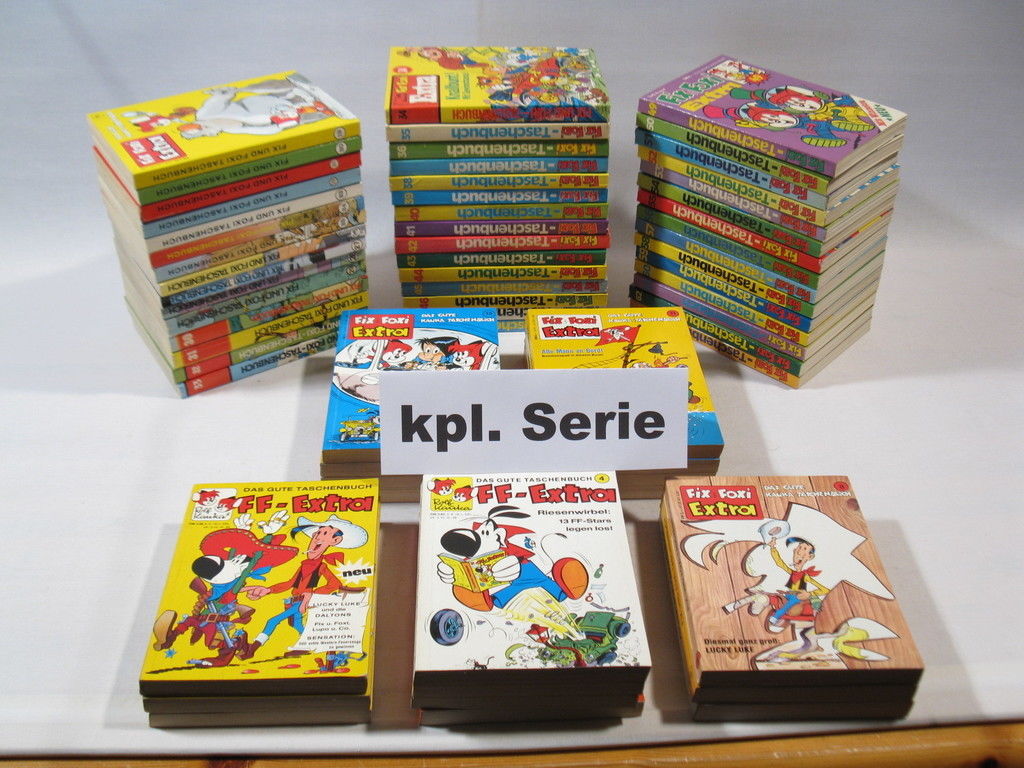 Fix und Foxi Extra Taschenbuch Nr. 1 bis 63 kpl. in Z (0-1/1) Kauka 73095 Fix und Foxi Extra Taschenbuch Nr. 1 bis 63 kpl. in Z (0-1/1) Kauka 73095
