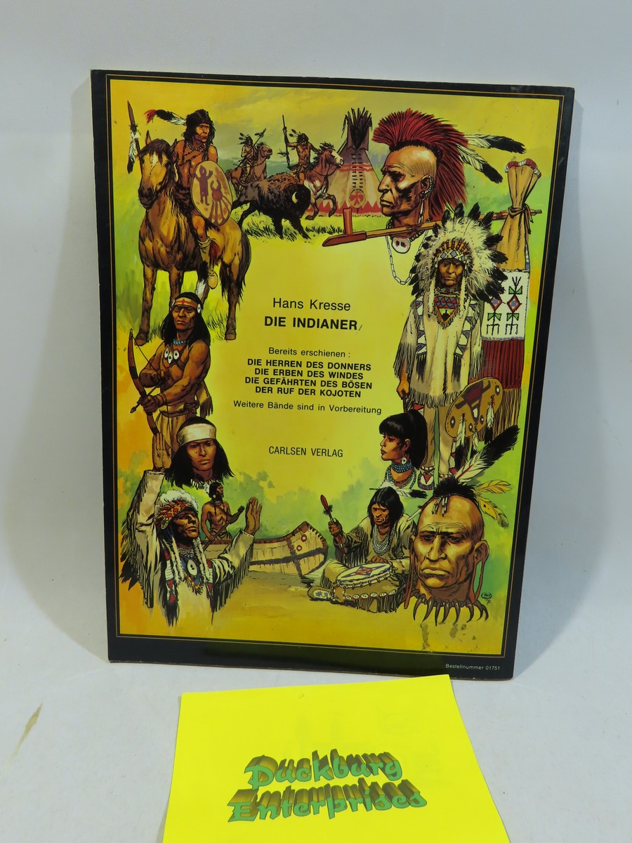 Die Indianer v. Kresse Herren des Donners Nr. 1  Carlsen im Z (1-2). 157599