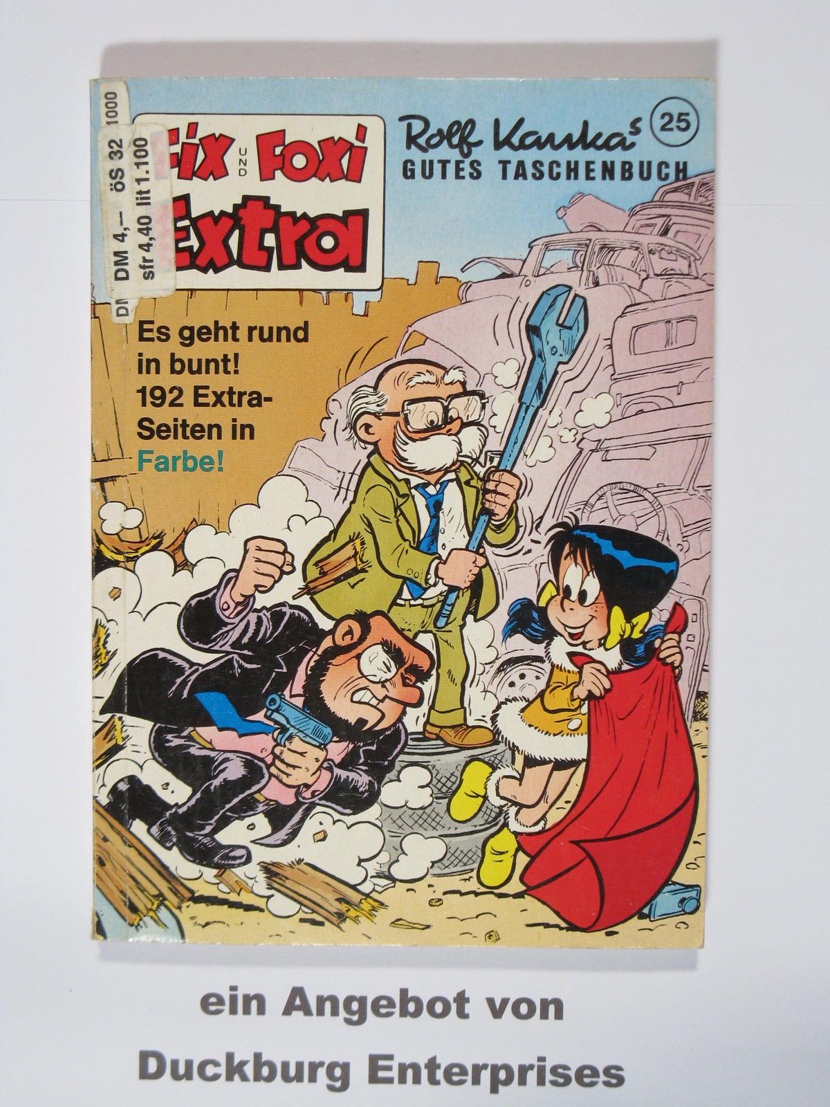 Fix und Foxi Extra Taschenbuch Nr. 25 Kauka im Z (1-2) 50430 Fix und Foxi Extra Taschenbuch Nr. 25 Kauka im Z (1-2) 50430