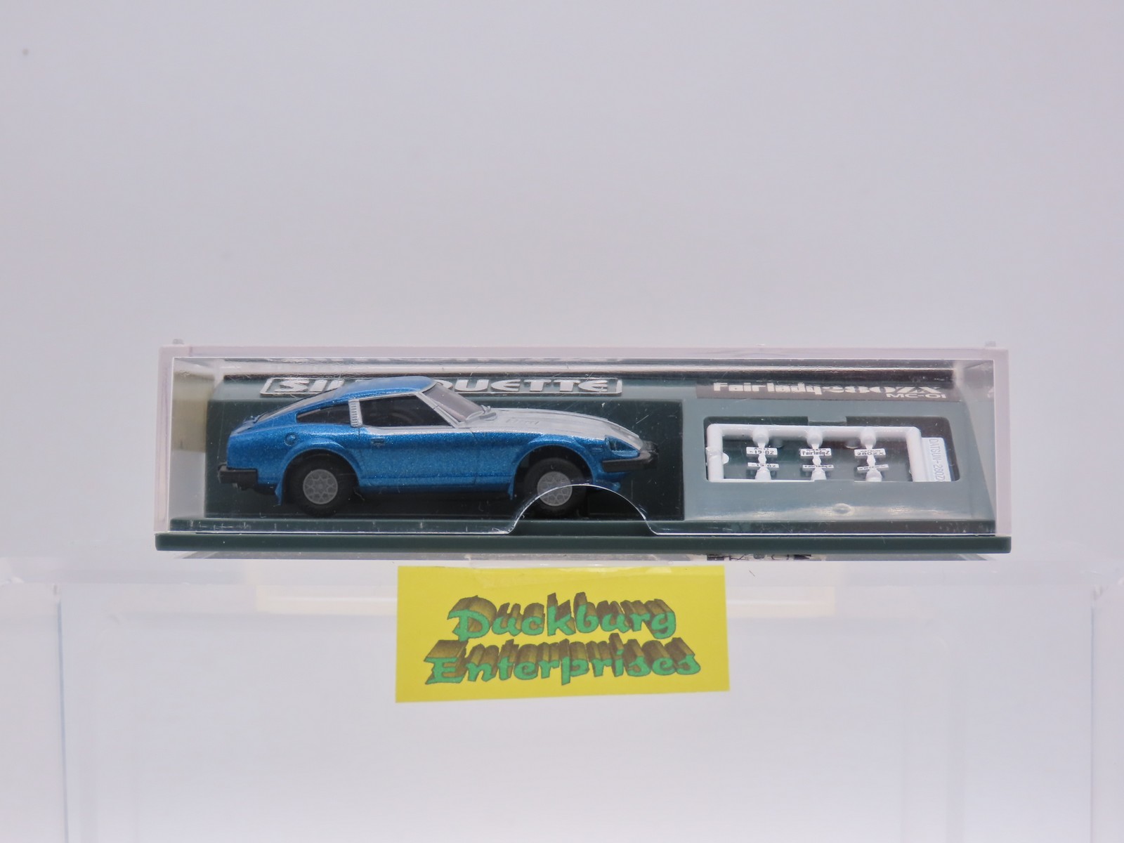 Silhouette Takara MC-01 Datsun Fairlady 280 ZX silber in OVP 1:87 188089