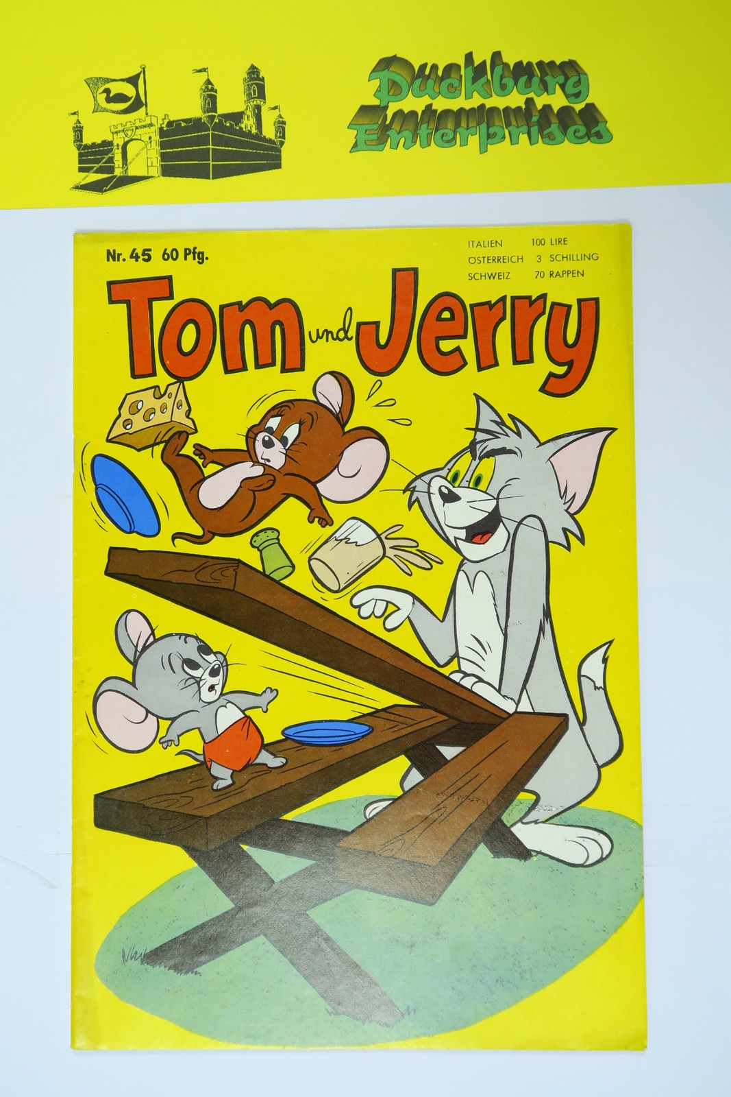 Tom und Jerry 1.Aufl. Nr. 45 Tessloff Verlag im Z (1-2). 145947 Tom und Jerry 1.Aufl. Nr. 45 Tessloff Verlag im Z (1-2). 145947