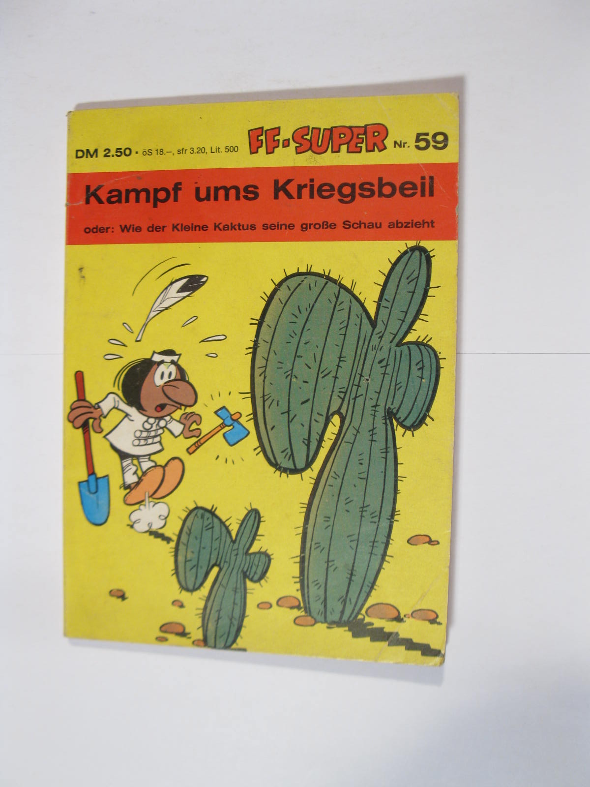 Kauka Super Serie Kleiner Kaktus Taschenbuch Nr. 59 Gevacur Vlg. im Zustand (1-2). 100315 Kauka Super Serie Kleiner Kaktus Taschenbuch Nr. 59 Gevacur Vlg. im Zustand (1-2). 100315