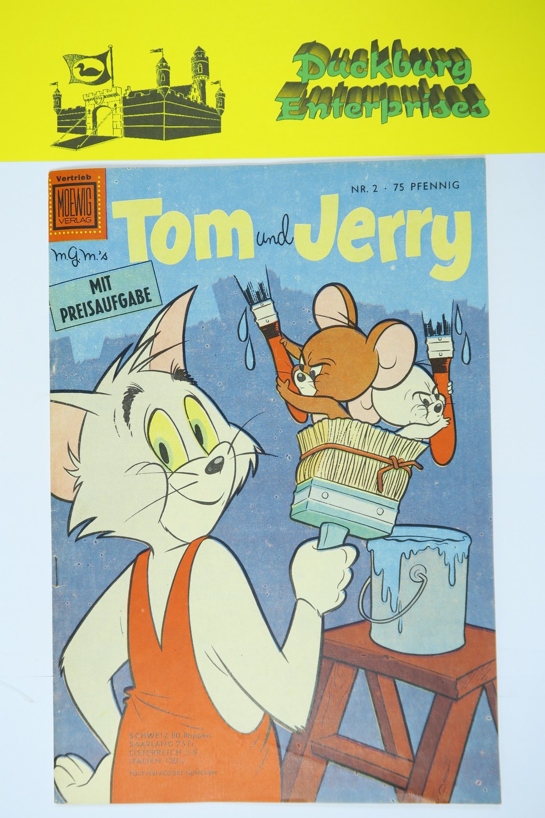 Tom und Jerry 1.Aufl. Nr. 2 Tessloff / Moewig Verlag im Z (1-2). 145871 Tom und Jerry 1.Aufl. Nr. 2 Tessloff / Moewig Verlag im Z (1-2). 145871