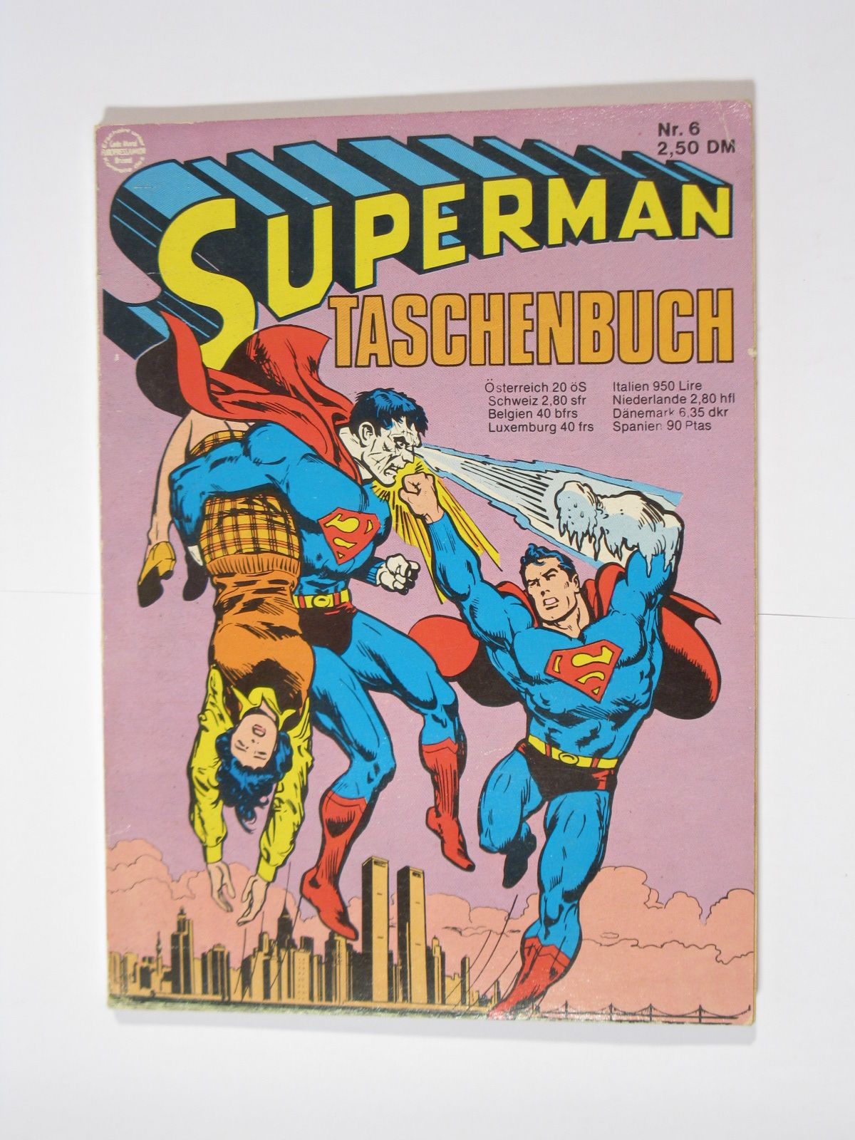 Superman Taschenbuch Nr. 6 Ehapa Verlag im Z (1-2).85665 Superman Taschenbuch Nr. 6 Ehapa Verlag im Z (1-2).85665