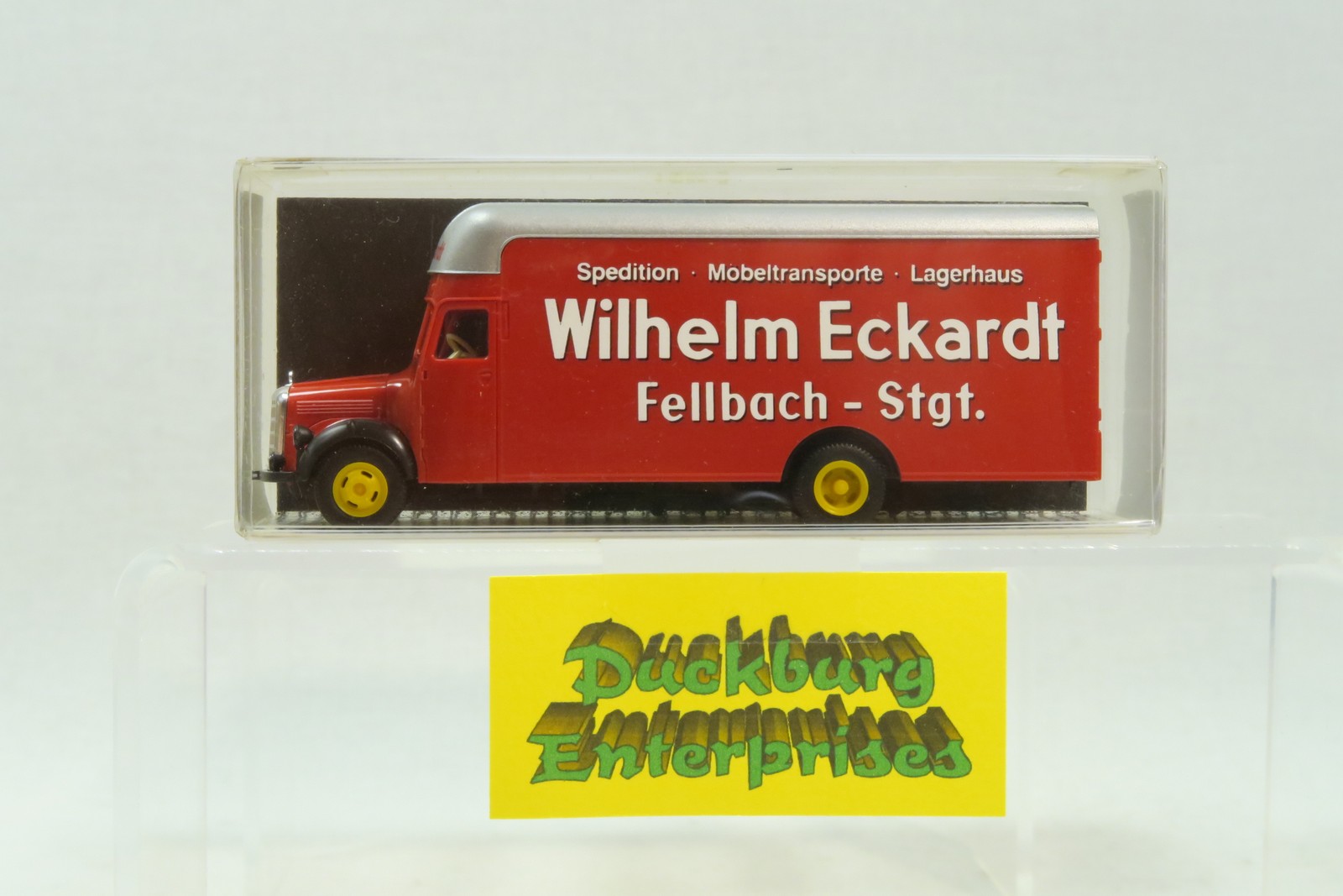 Albedo 1:87 LKW x Mercedes MB Koffer Wilhelm Eckardt Fellbach in OVP 174395 Albedo 1:87 LKW x Mercedes MB Koffer Wilhelm Eckardt Fellbach in OVP 174395