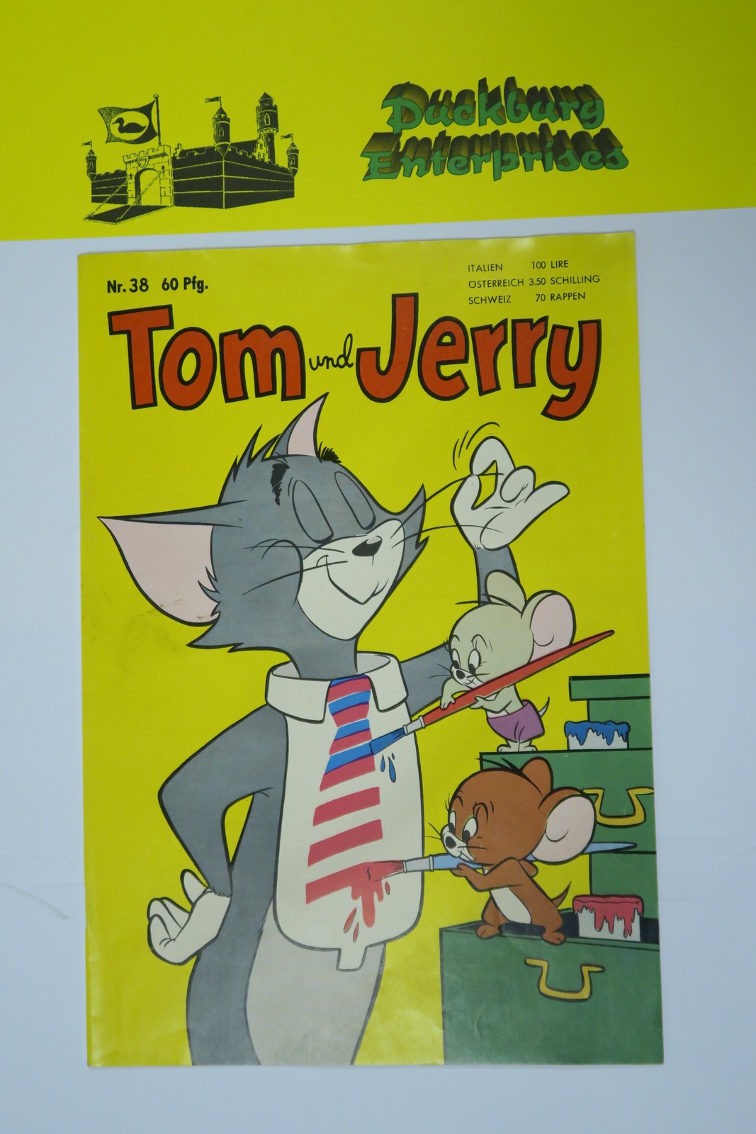 Tom und Jerry 1.Aufl. Nr. 38 Tessloff Verlag im Z (1-2). 145937 Tom und Jerry 1.Aufl. Nr. 38 Tessloff Verlag im Z (1-2). 145937