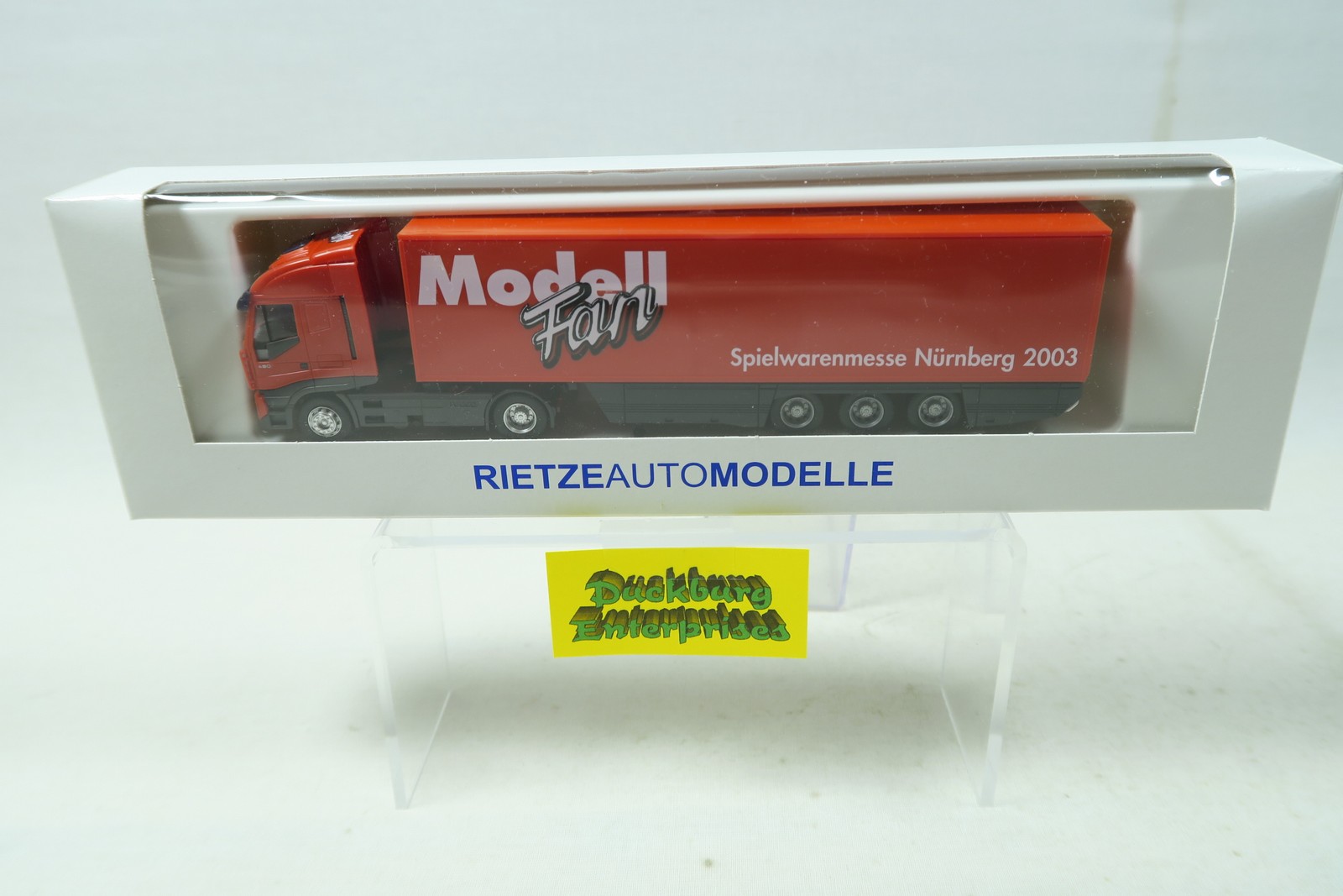 Rietze x Iveco Stralis LKW Spielwarenmesse Nürnberg 2003 OVP 1:87 166643 Rietze x Iveco Stralis LKW Spielwarenmesse Nürnberg 2003 OVP 1:87 166643