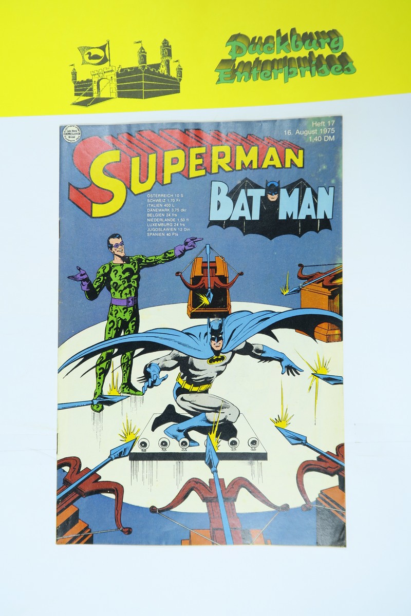 Superman Comic 1975/17 Ehapa im Zustand (2). 162329 Superman Comic 1975/17 Ehapa im Zustand (2). 162329