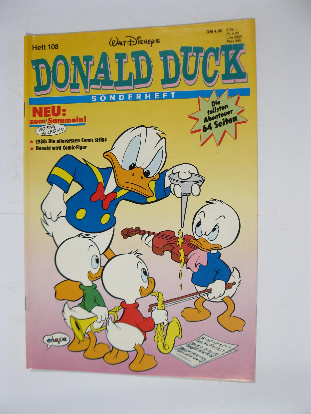 tollsten Geschichten von Donald Duck Nr.108 Ehapa Vlg. im Z (1/1-2). 110827 tollsten Geschichten von Donald Duck Nr.108 Ehapa Vlg. im Z (1/1-2). 110827