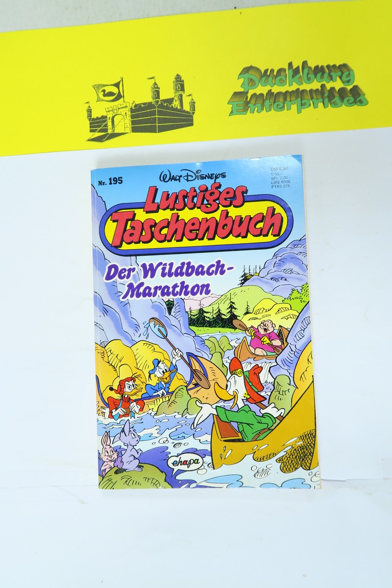 Donald Duck Lustiges Taschenbuch LTB Nr.195 ERSTAUFLAGE Ehapa (1). 154319 Donald Duck Lustiges Taschenbuch LTB Nr.195 ERSTAUFLAGE Ehapa (1). 154319