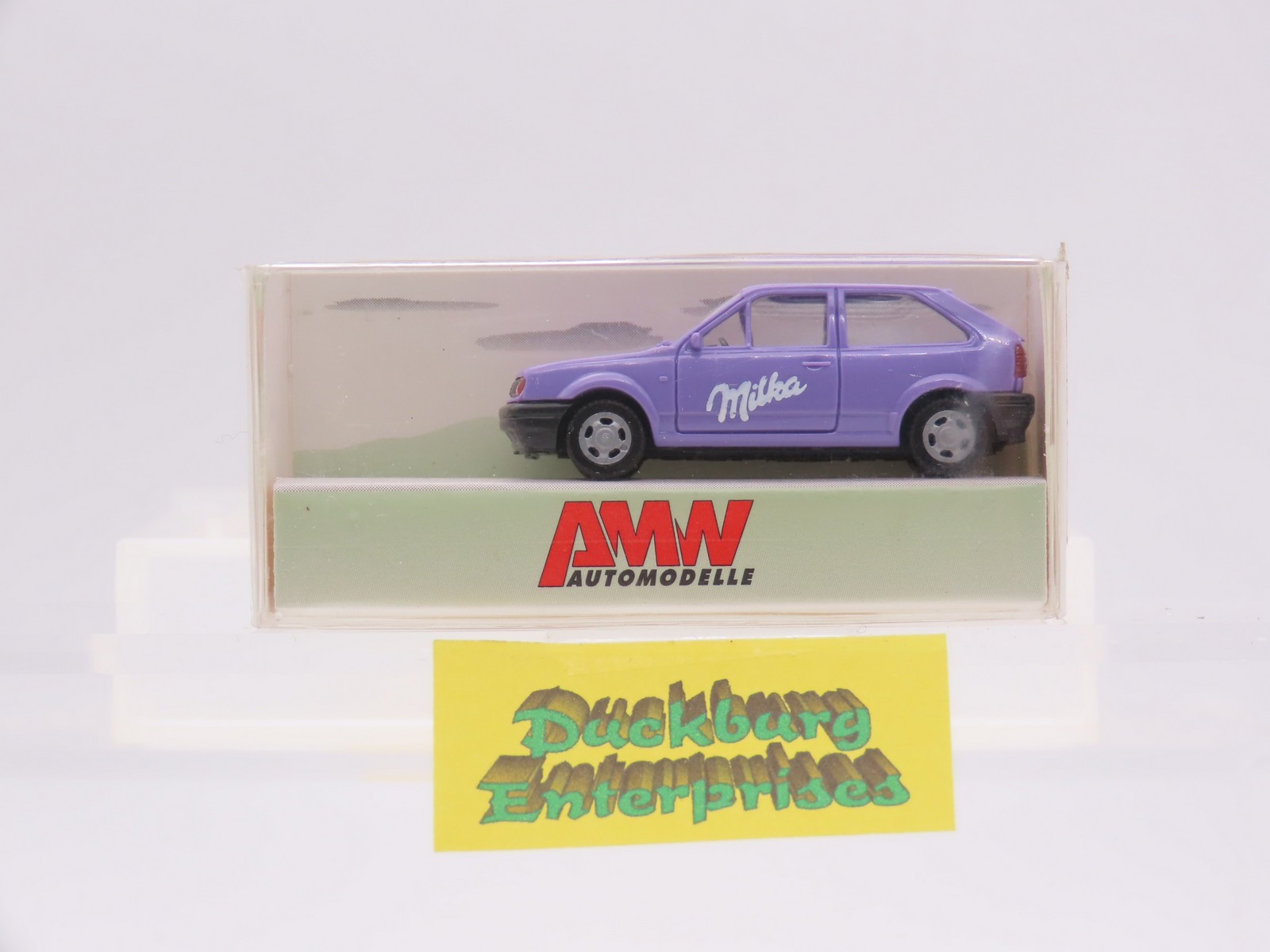 AMW 72075 VW Polo Milka lila in OVP 1:87 192469 AMW 72075 VW Polo Milka lila in OVP 1:87 192469