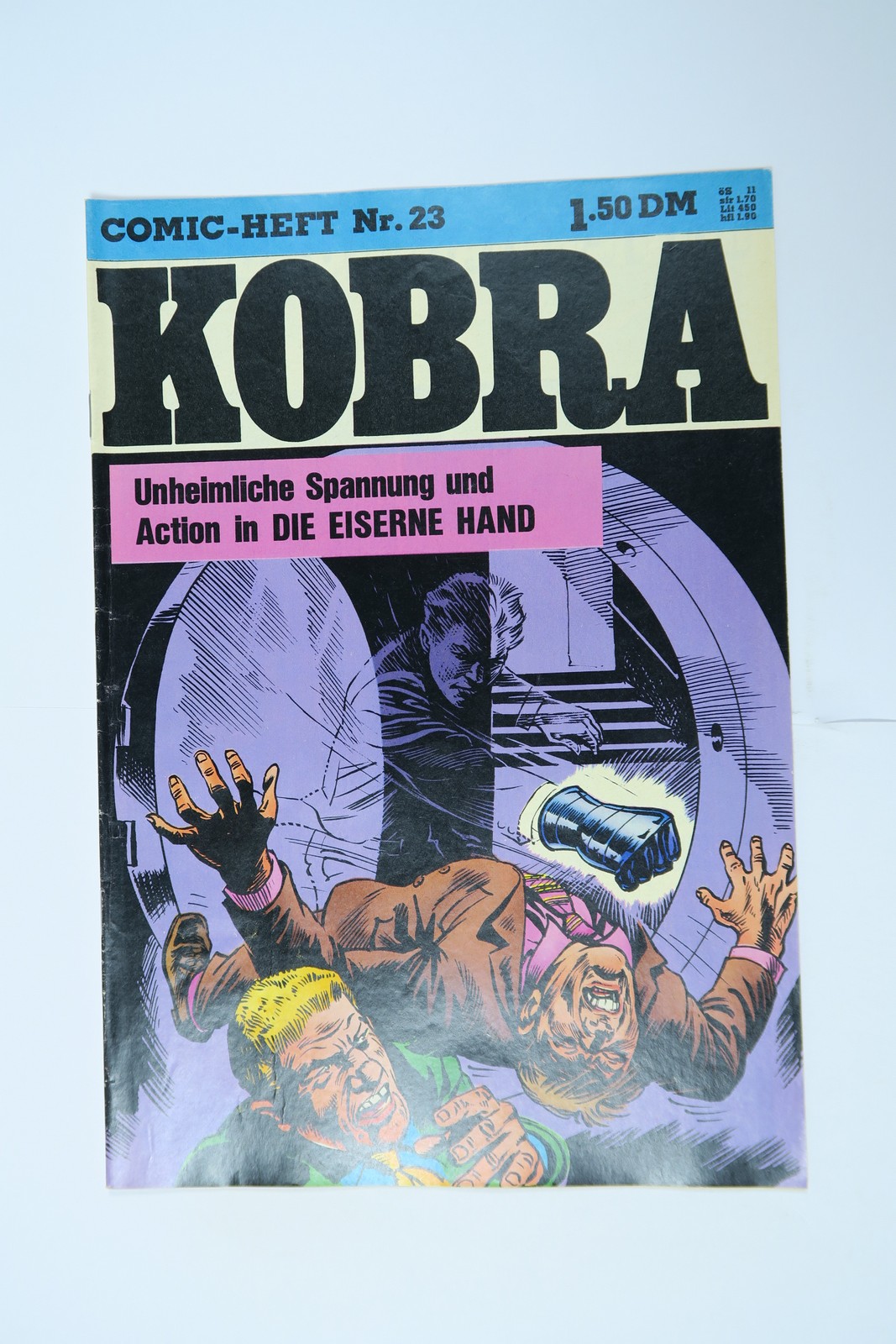 Kobra Comic 1976/23  Gevacur im Zustand (1/1-2). 145527