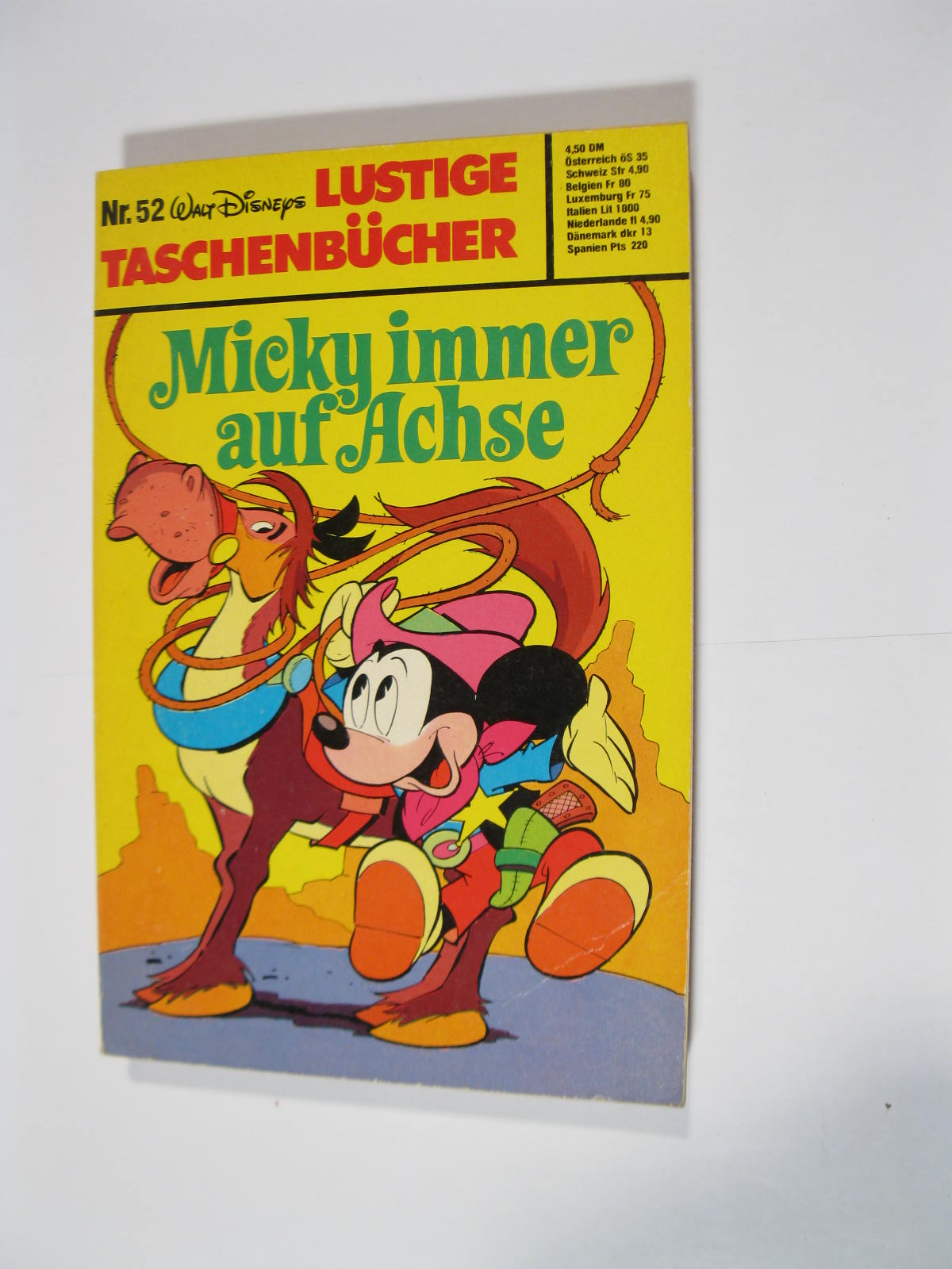 Donald Duck Lustiges Taschenbuch Nr. 52 ERSTAUFLAGE Ehapa Z (1/1-2). 116201 Donald Duck Lustiges Taschenbuch Nr. 52 ERSTAUFLAGE Ehapa Z (1/1-2). 116201