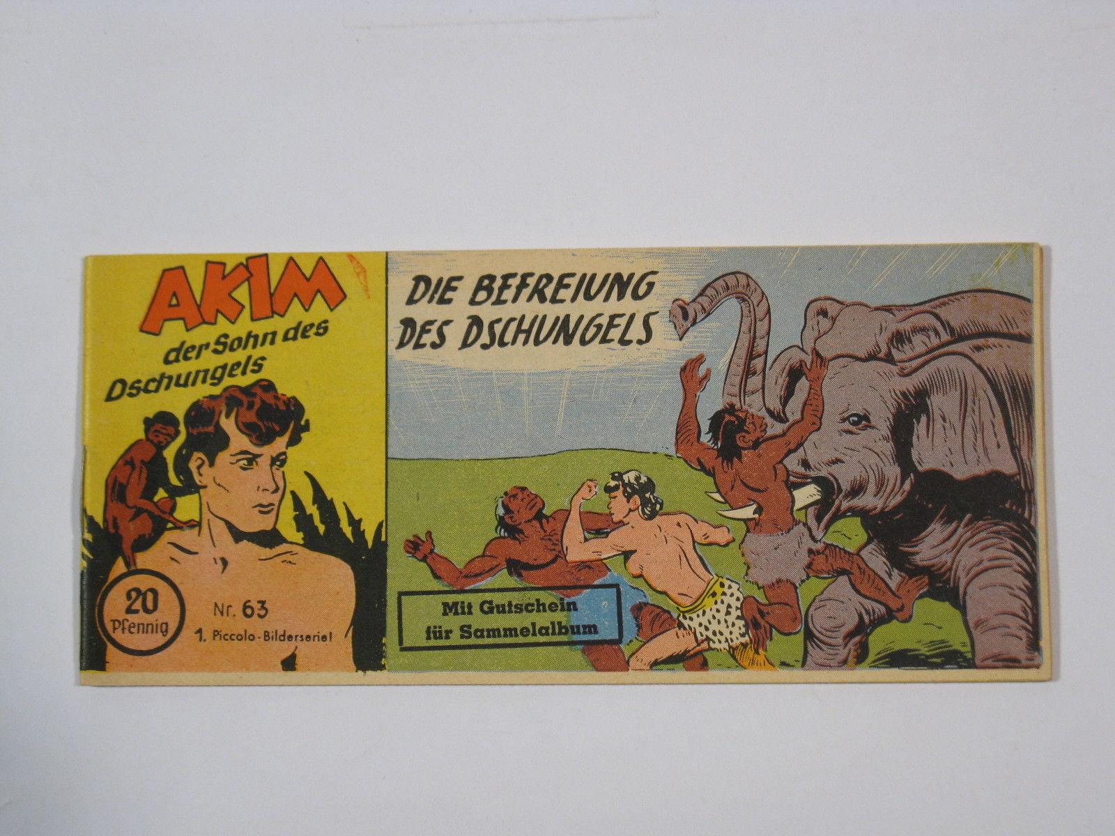 AKIM  Sohn des Dschungels Nr. 63  Lehning Piccolo im Zustand (1). 65951 AKIM  Sohn des Dschungels Nr. 63  Lehning Piccolo im Zustand (1). 65951