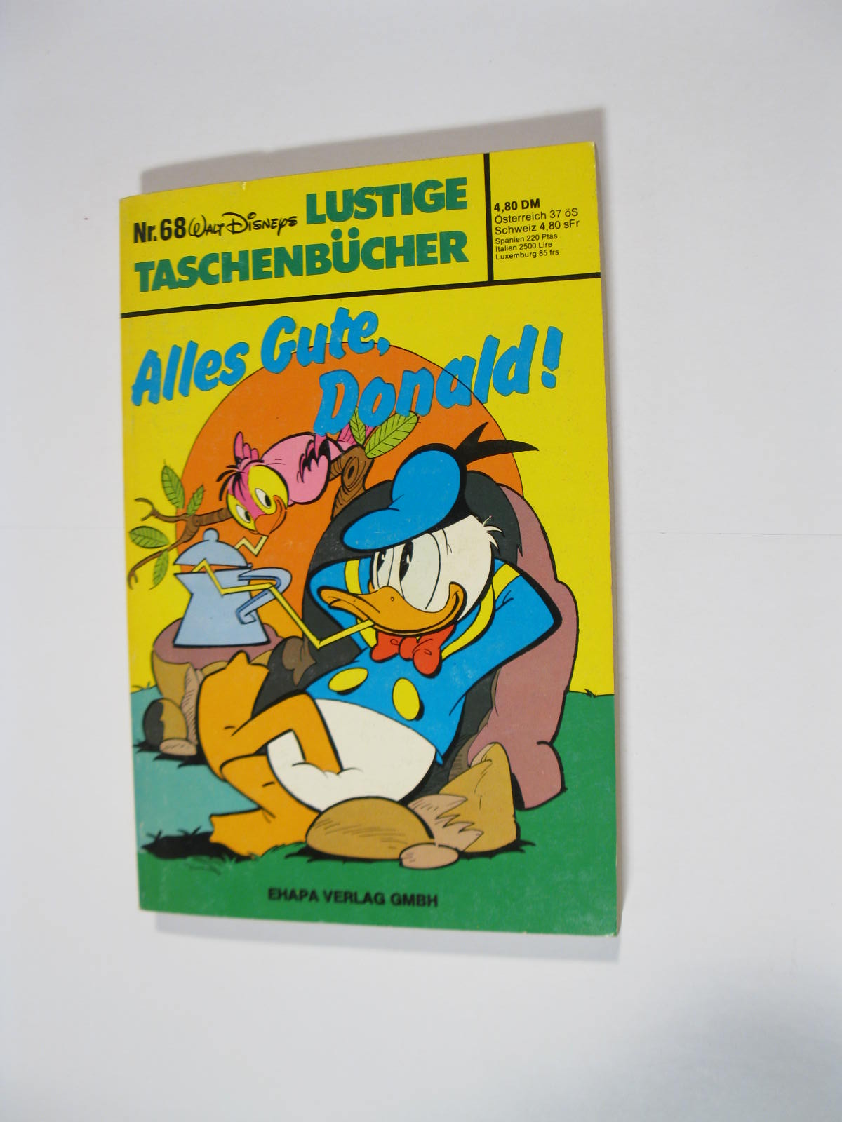 Donald Duck Lustiges Taschenbuch Nr. 68 ERSTAUFLAGE Ehapa Z (1/1-2). 116233 Donald Duck Lustiges Taschenbuch Nr. 68 ERSTAUFLAGE Ehapa Z (1/1-2). 116233