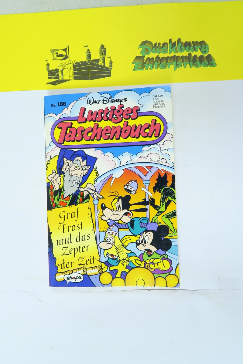 Donald Duck Lustiges Taschenbuch LTB Nr.186 ERSTAUFLAGE Ehapa (0-1). 154301 Donald Duck Lustiges Taschenbuch LTB Nr.186 ERSTAUFLAGE Ehapa (0-1). 154301