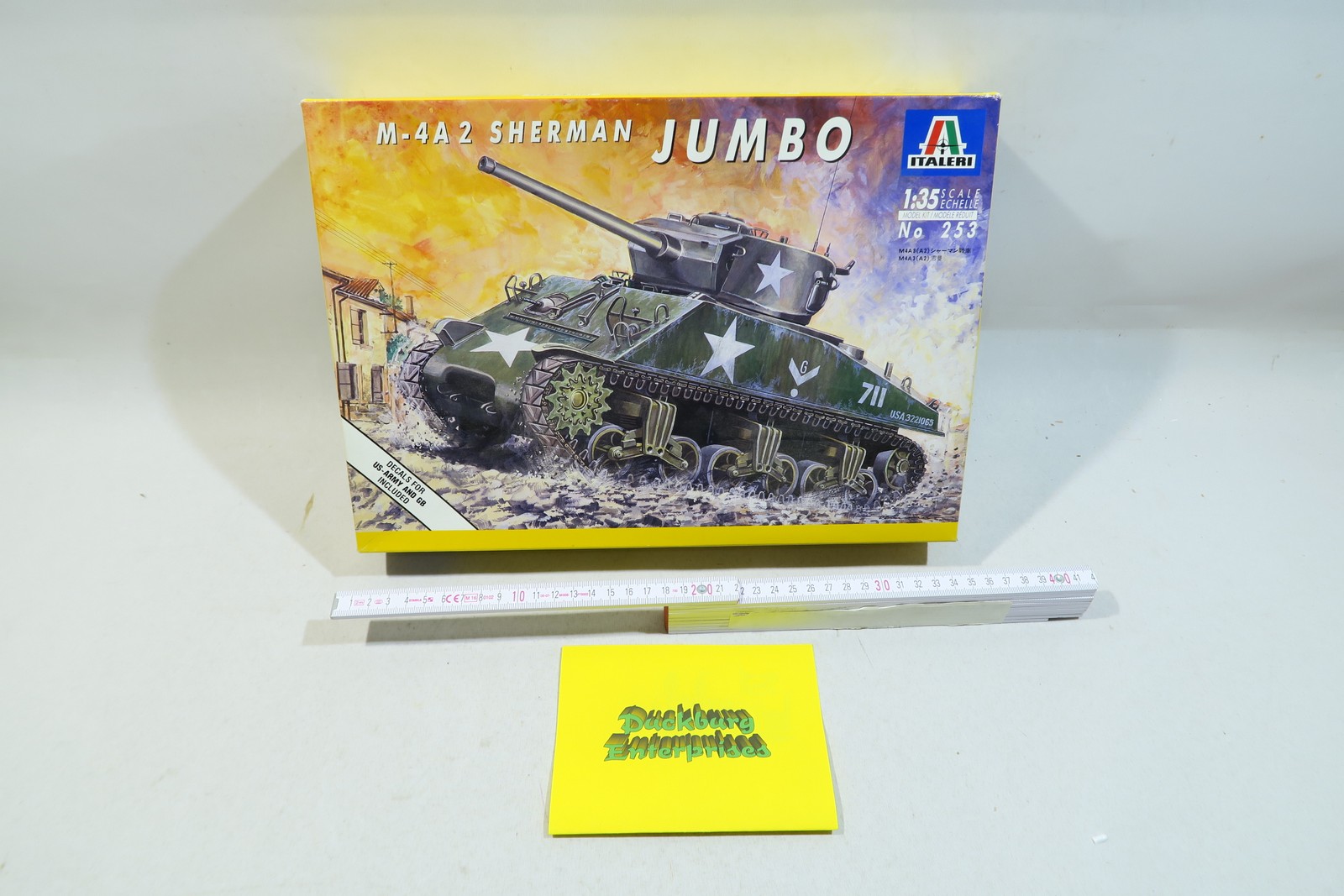 Italeri 253 Panzer M-4A 2 Sherman Jumbo 1:35 mb13241 Italeri 253 Panzer M-4A 2 Sherman Jumbo 1:35 mb13241
