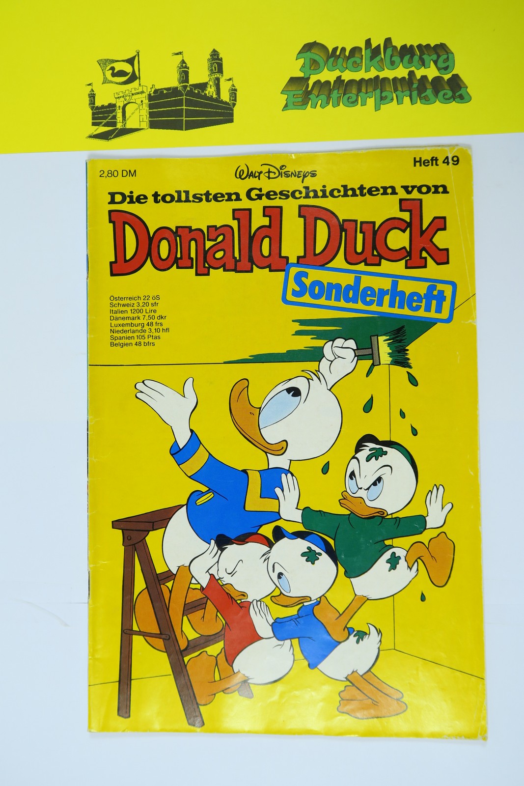 tollsten Geschichten von Donald Duck Nr. 49 Ehapa Vlg. im Z (2). 145669 tollsten Geschichten von Donald Duck Nr. 49 Ehapa Vlg. im Z (2). 145669