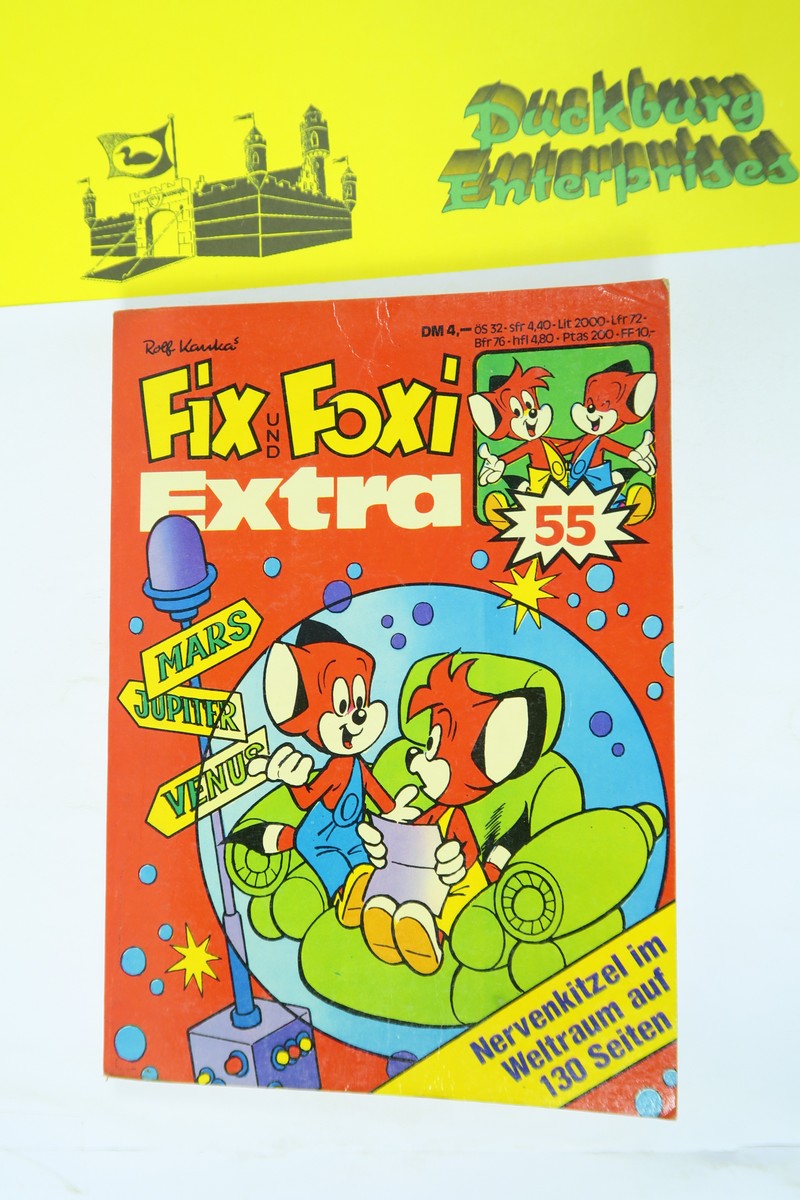 Fix und Foxi Extra Taschenbuch Nr. 55  Kauka Gevacur Verlag im Z (1-2). 156207