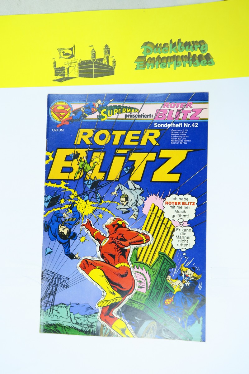 Roter Blitz Sonderheft Nr. 42  Ehapa im Zustand (1-2 oS ). 162177