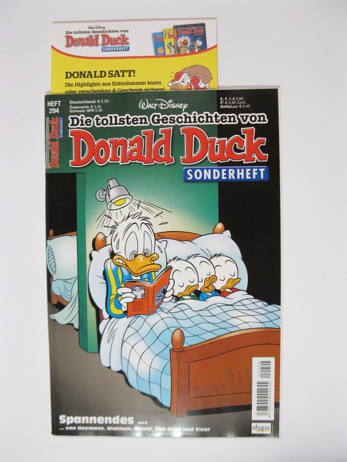 tollsten Geschichten Donald Duck 294 Ehapa Verlag im Zustand (0-1). 75277 tollsten Geschichten Donald Duck 294 Ehapa Verlag im Zustand (0-1). 75277