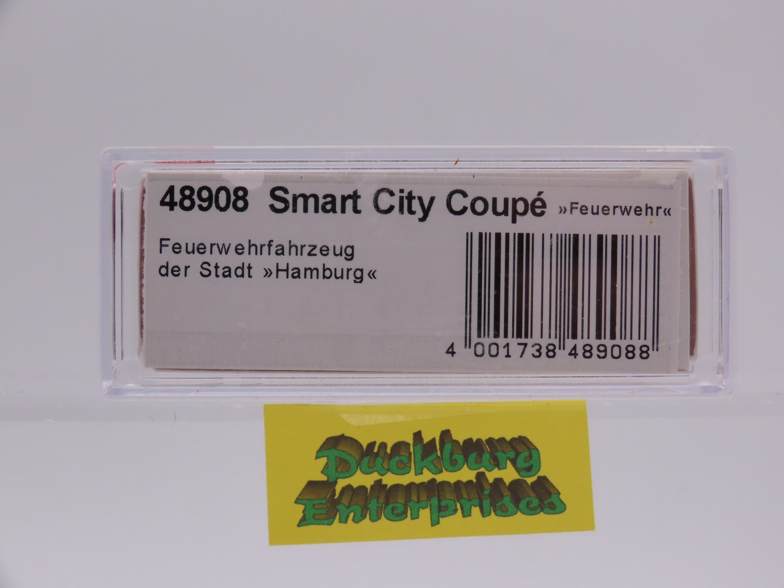 Busch 48908 Smart City Coupe Feuerwehr Hamburg rot in OVP 1:87 187741