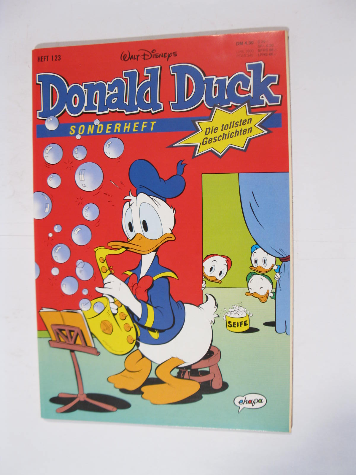 tollsten Geschichten von Donald Duck Nr.123 Ehapa Vlg. im Z (0-1). 110857 tollsten Geschichten von Donald Duck Nr.123 Ehapa Vlg. im Z (0-1). 110857