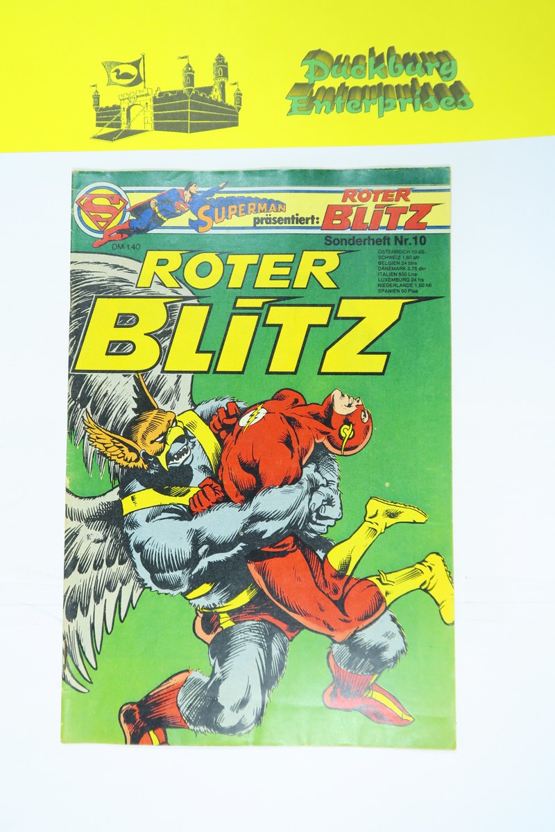 Roter Blitz Sonderheft Nr. 10  Ehapa im Zustand (1-2/2). 162113