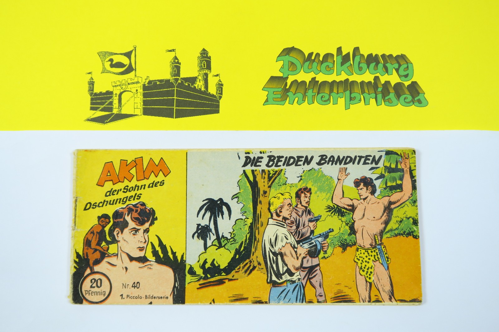 AKIM  Sohn des Dschungels Nr. 40  Lehning Piccolo im Zustand (2-3). 153007 AKIM  Sohn des Dschungels Nr. 40  Lehning Piccolo im Zustand (2-3). 153007