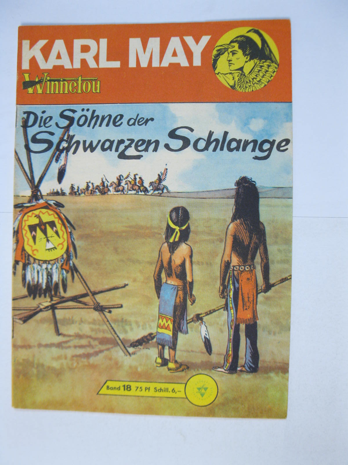 Karl May 18 Lehning Vlg. (Winnetou) von H. Nickel im Z (2 St). 128389 Karl May 18 Lehning Vlg. (Winnetou) von H. Nickel im Z (2 St). 128389