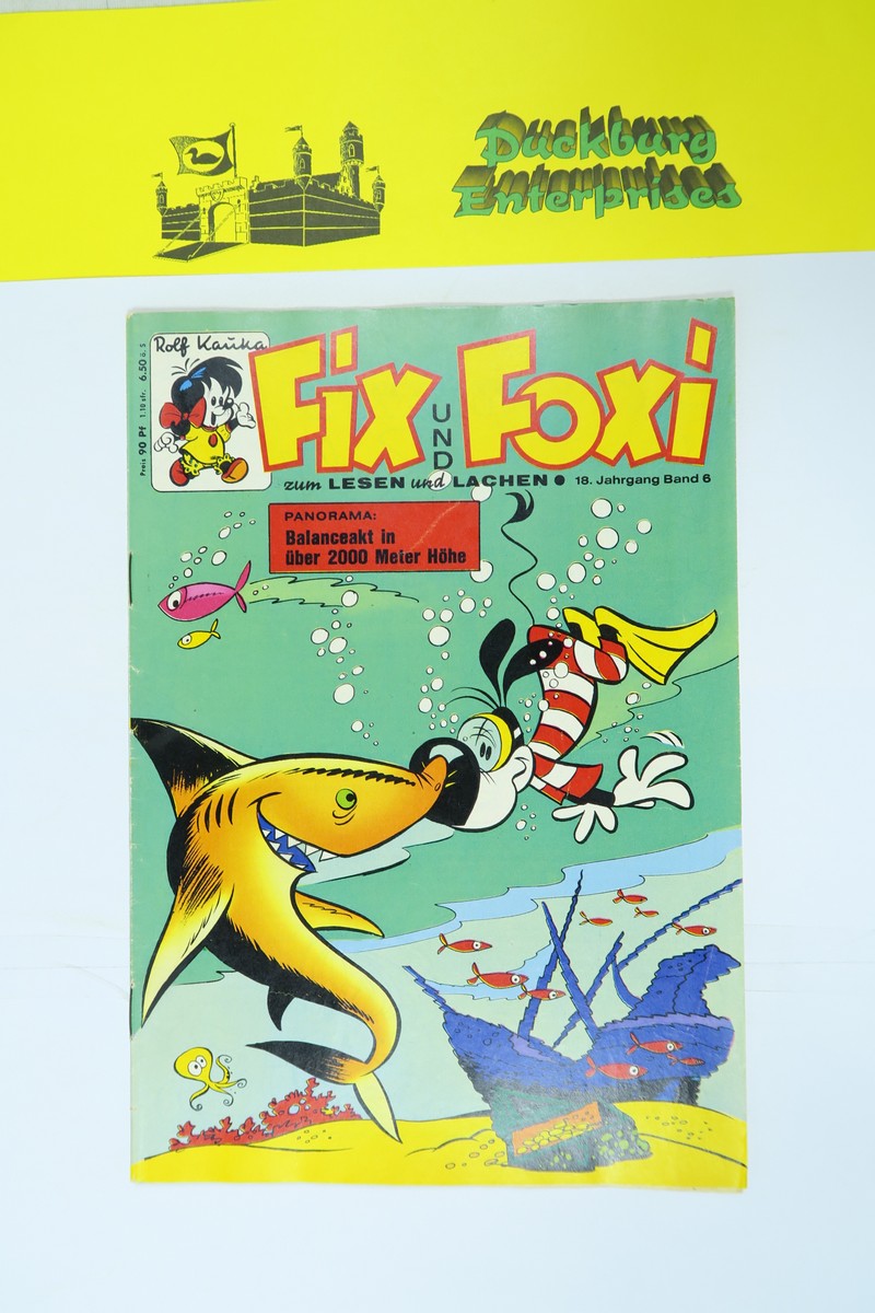 Fix und Foxi 18. Jhrg. 1970/ 6  Kauka Pabel im Z (2). 155125 Fix und Foxi 18. Jhrg. 1970/ 6  Kauka Pabel im Z (2). 155125