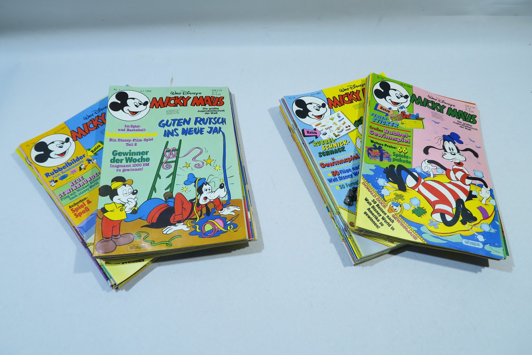 51x Micky Maus fast kpl. Jahrgang 1984 Ehapa 144169 51x Micky Maus fast kpl. Jahrgang 1984 Ehapa 144169