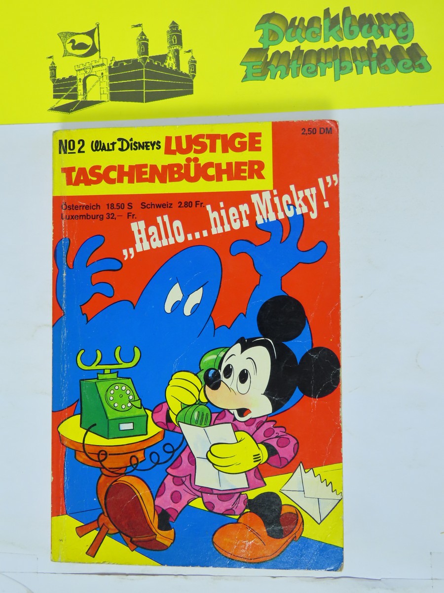 Donald Duck Lustiges Taschenbuch Nr. 2 ERSTAUFLAGE Ehapa im Z (2). 171381 Donald Duck Lustiges Taschenbuch Nr. 2 ERSTAUFLAGE Ehapa im Z (2). 171381