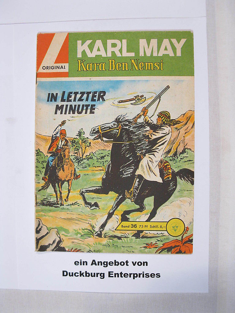 Karl May 36  Lehning Vlg. (Winnetou) in Z (1-2) 42714