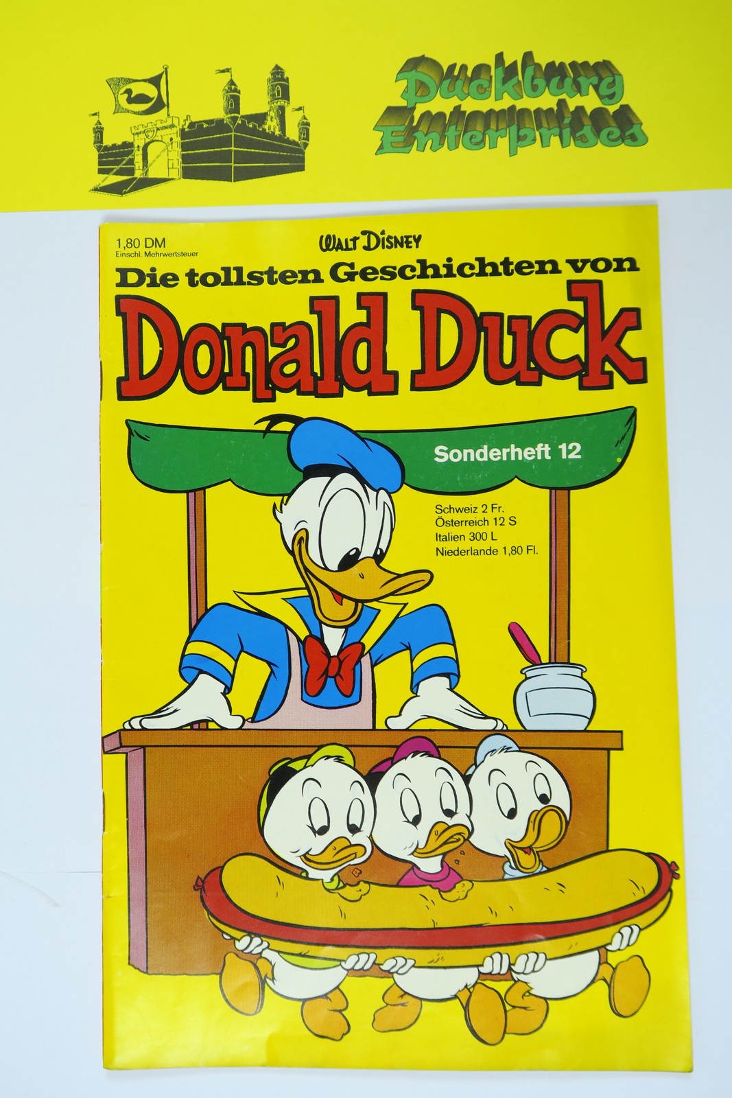 tollsten Geschichten von Donald Duck Nr. 12  Ehapa  im Z (1/1-2). 145615