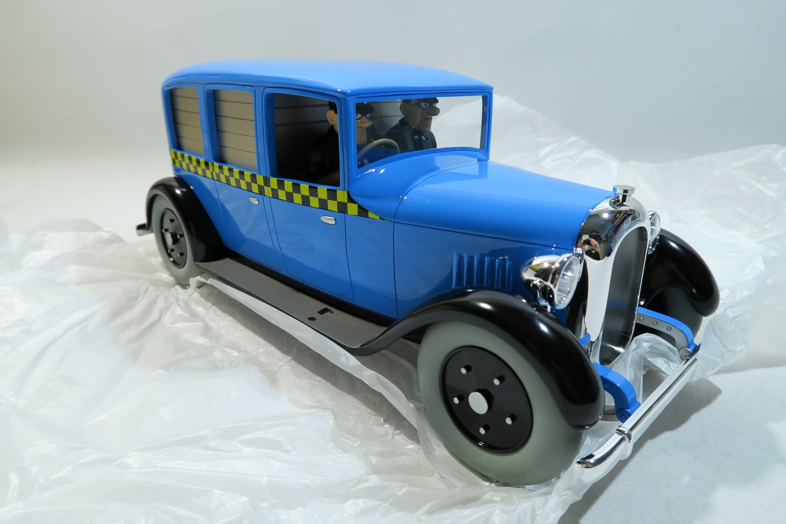 Tim & Struppi Checker Taxi 1:12 Kunstharz Moulinsart 44503 Tim & Struppi Checker Taxi 1:12 Kunstharz Moulinsart 44503