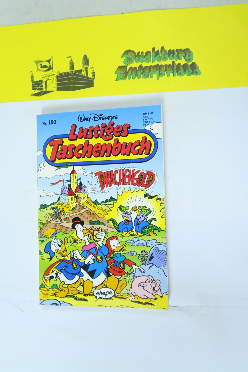 Donald Duck Lustiges Taschenbuch LTB Nr.197 ERSTAUFLAGE Ehapa (0-1). 154325 Donald Duck Lustiges Taschenbuch LTB Nr.197 ERSTAUFLAGE Ehapa (0-1). 154325