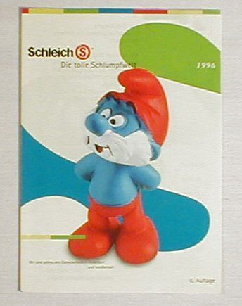 Schlumpf Sammelprospekt 1996 smurf smurfs Schleich Schlumpf Sammelprospekt 1996 smurf smurfs Schleich