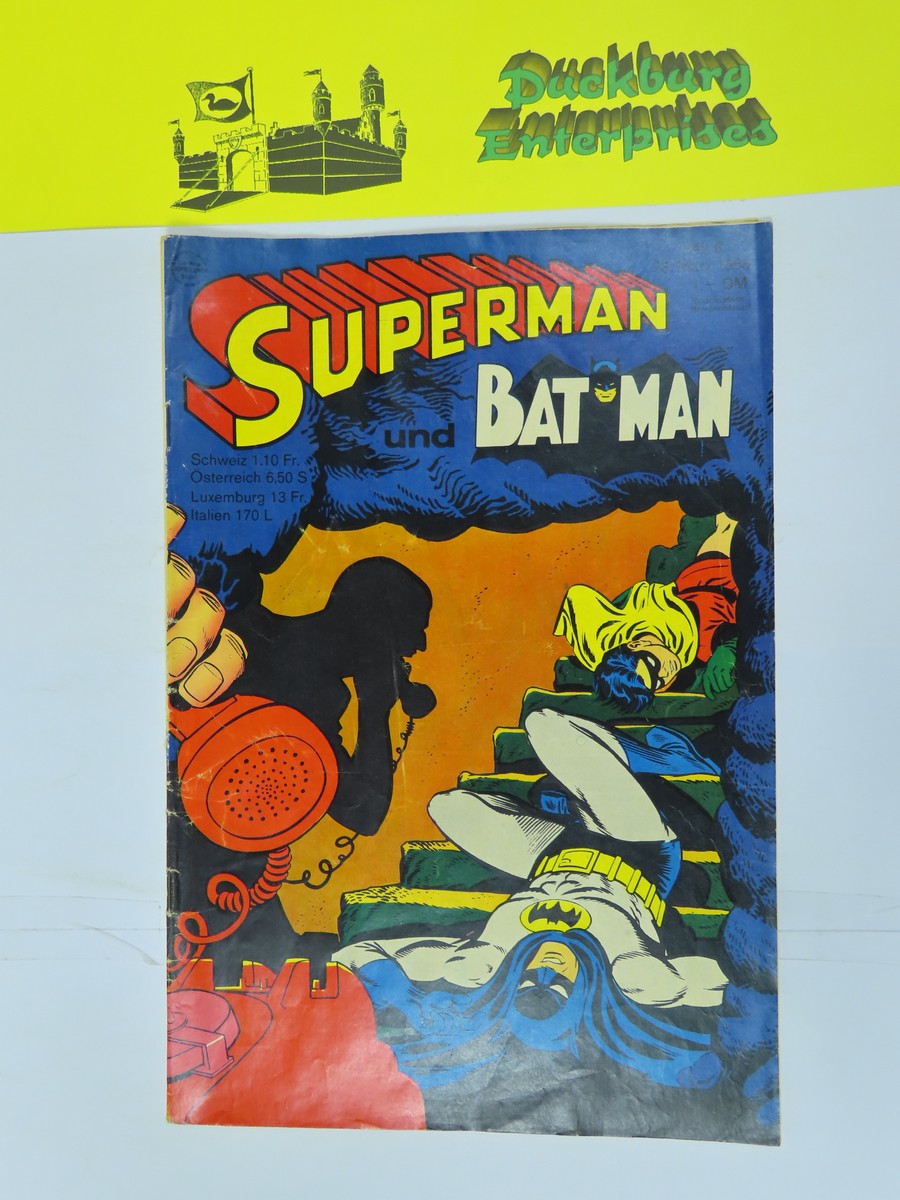 Superman Comic 1968/ 6 Ehapa im Zustand (2-3). 158119 Superman Comic 1968/ 6 Ehapa im Zustand (2-3). 158119