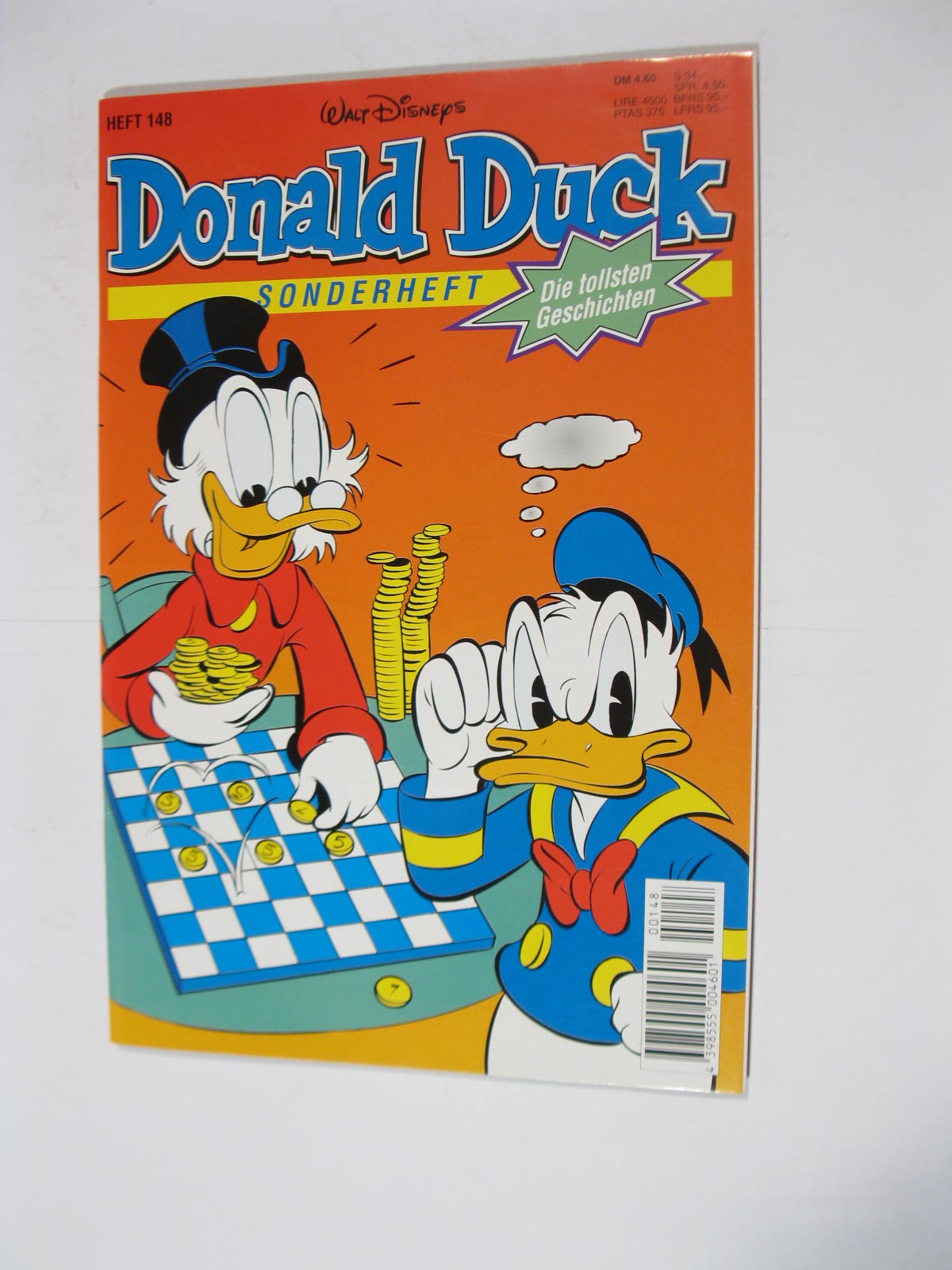 tollsten Geschichten von Donald Duck Nr.148 Ehapa Z (0-1 mit Beilage ). 110907 tollsten Geschichten von Donald Duck Nr.148 Ehapa Z (0-1 mit Beilage ). 110907