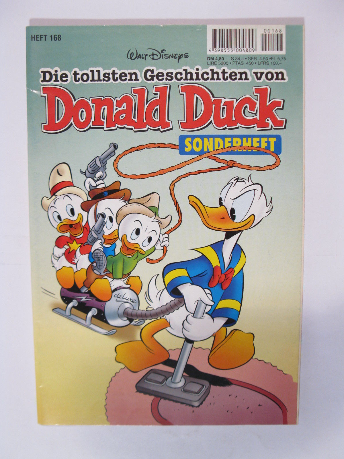 tollsten Geschichten Donald Duck 168 Ehapa Verlag im Zustand (1). 58922 tollsten Geschichten Donald Duck 168 Ehapa Verlag im Zustand (1). 58922