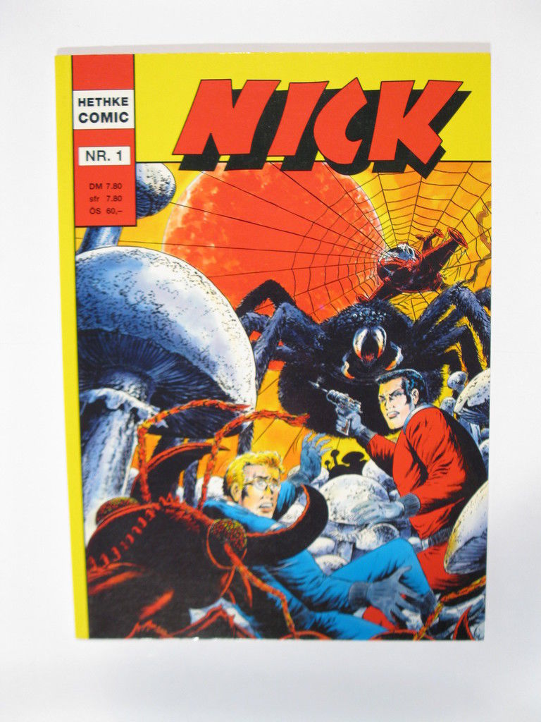 Nick Comic Nr. 1 im Zustand (0-1) Hethke Verlag 98133 Nick Comic Nr. 1 im Zustand (0-1) Hethke Verlag 98133
