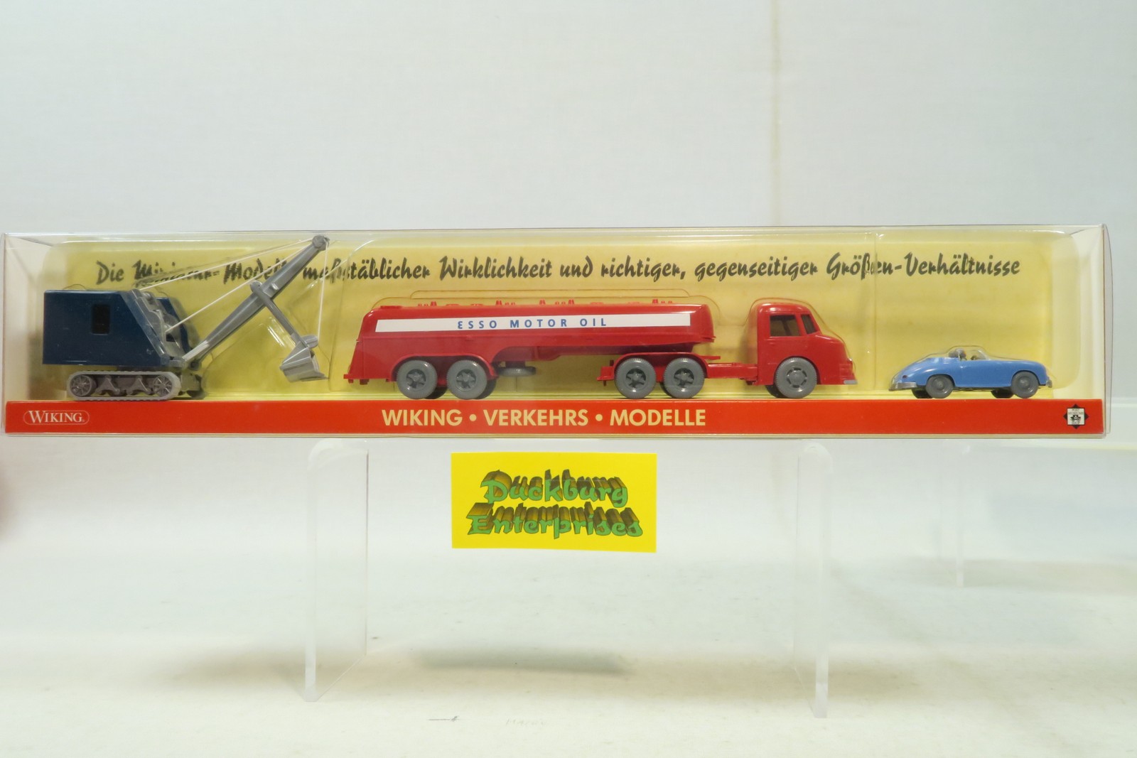 Wiking PMS 1:87 180288 Verkehrs Modelle Nr. 11 Bagger Esso Porsche 184403 Wiking PMS 1:87 180288 Verkehrs Modelle Nr. 11 Bagger Esso Porsche 184403