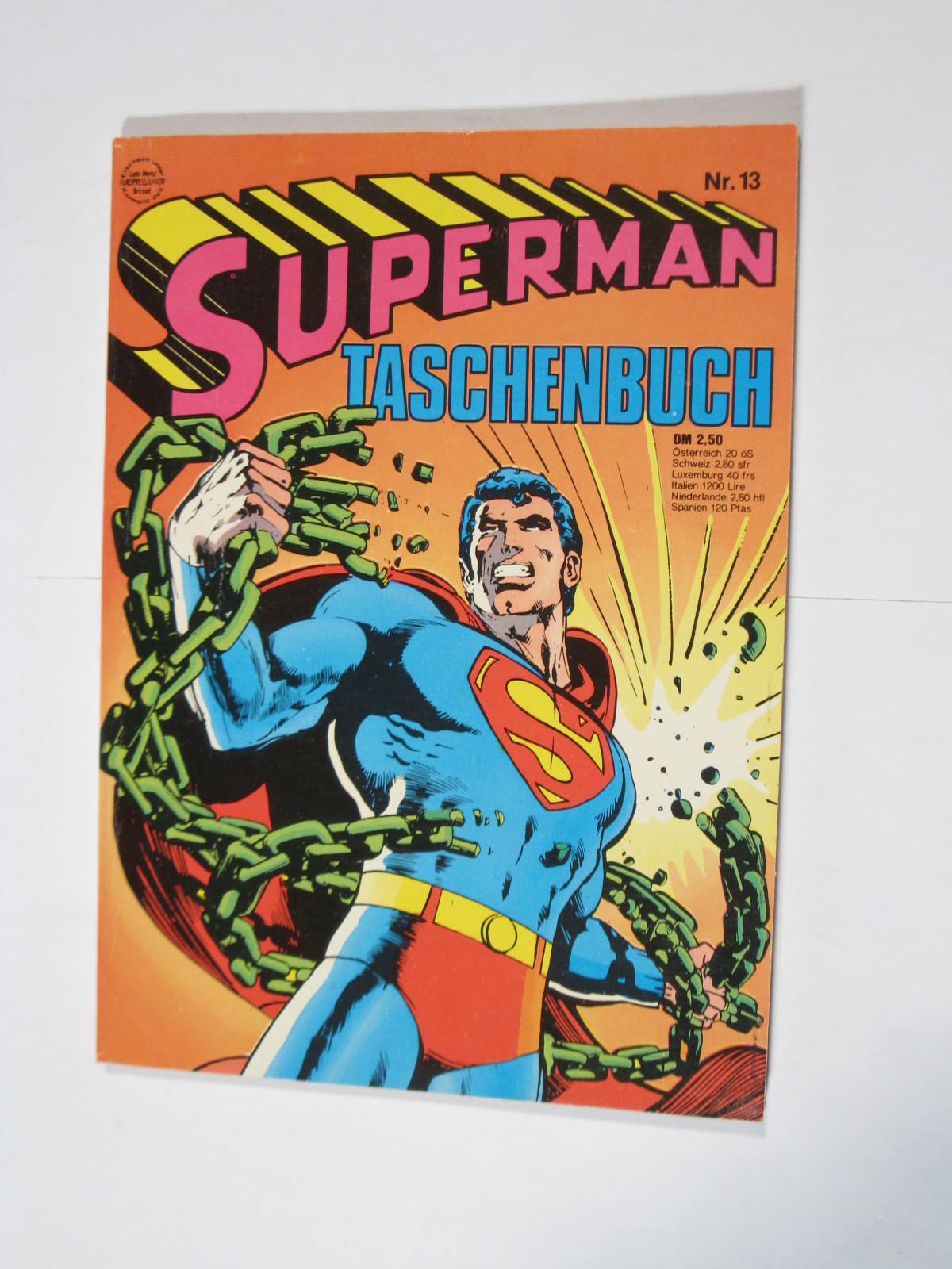 Superman Taschenbuch Nr. 13 Ehapa Verlag im Z (1-2 oS). 111371 Superman Taschenbuch Nr. 13 Ehapa Verlag im Z (1-2 oS). 111371