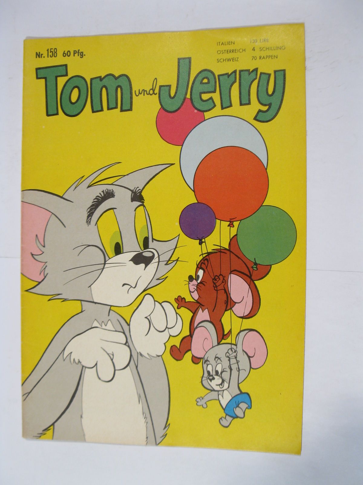 Tom und Jerry 1.Aufl. Nr. 158 Tessloff Verlag im Zustand (1/1-2). 95915 Tom und Jerry 1.Aufl. Nr. 158 Tessloff Verlag im Zustand (1/1-2). 95915