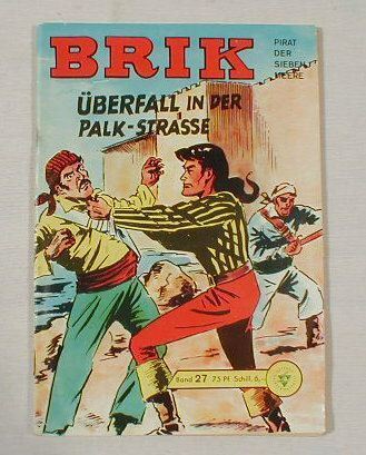 BRIK  Nr. 27   altes Comic vom Lehning Verlag 11459