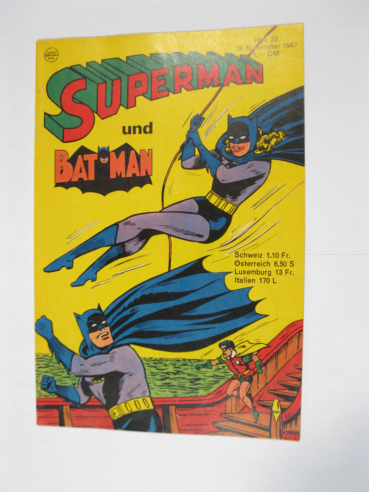 Superman Comic 1967/23 Ehapa im Zustand (1/1-2). 113161 Superman Comic 1967/23 Ehapa im Zustand (1/1-2). 113161