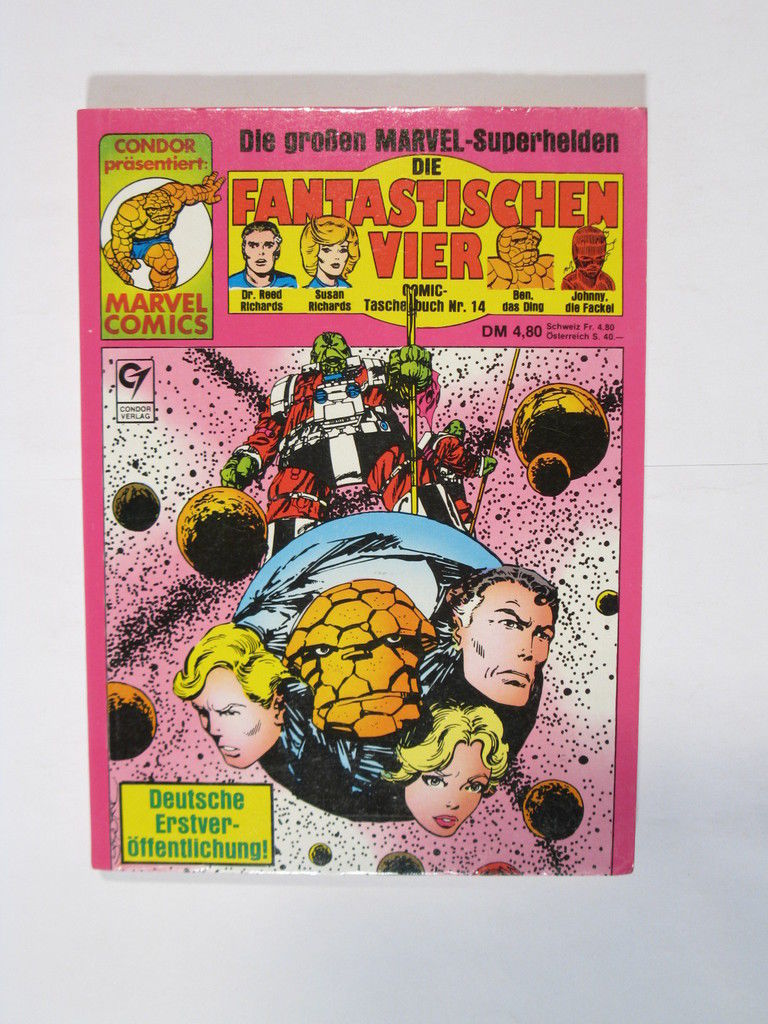 Fantastischen Vier Nr. 14 Marvel Condor Taschenbuch im Z (1) 70405 Fantastischen Vier Nr. 14 Marvel Condor Taschenbuch im Z (1) 70405