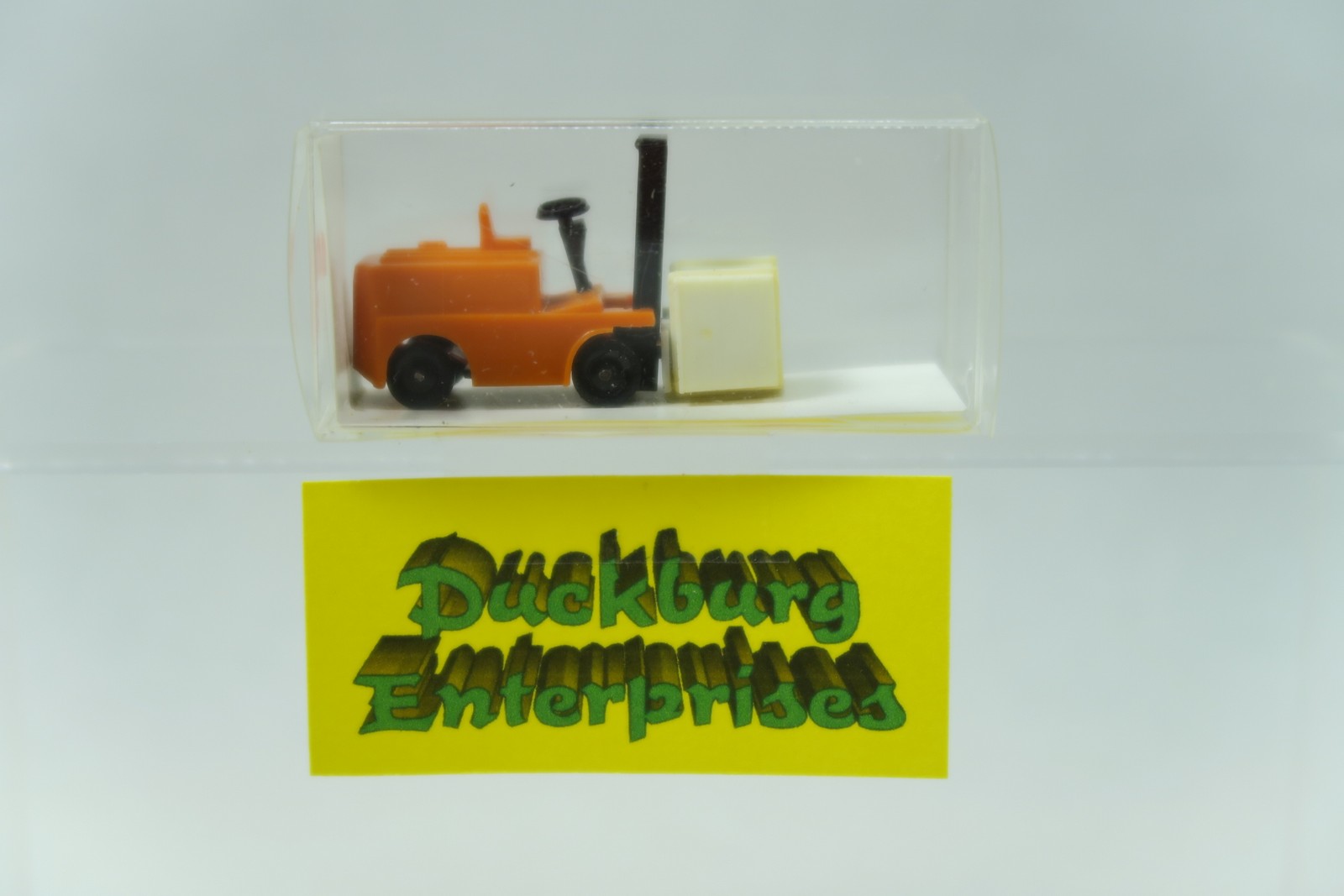 Mini Car 1:87 LKW 1058 Gabelstapler mit Ladung orange weiß in OVP 169683 Mini Car 1:87 LKW 1058 Gabelstapler mit Ladung orange weiß in OVP 169683