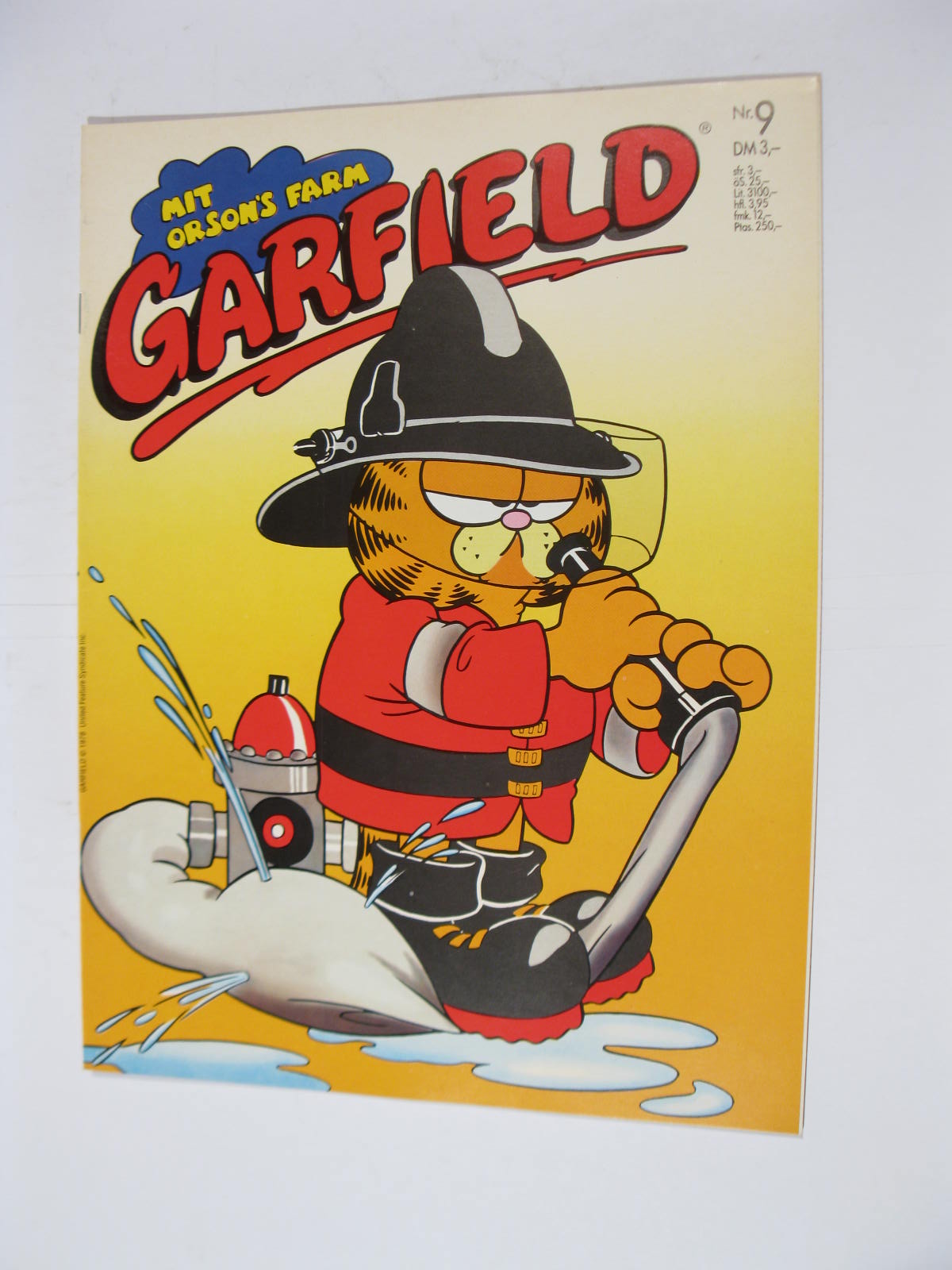 Garfield GbÜ Nr. 1987/ 9 Bavaria Vlg. im Z (0-1). 111243 Garfield GbÜ Nr. 1987/ 9 Bavaria Vlg. im Z (0-1). 111243